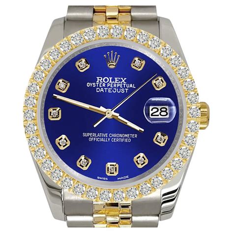 rolex datejust navy.